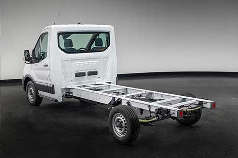Descubre todas las posibilidades de adaptabilidad de Ford Transit Chasis 2026